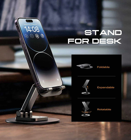 360 Degree Rotating Mobile Laptop Stand