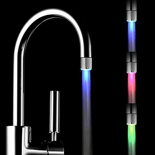 Trendeasy 3 Colors Change Kitchen Water Tap Faucet