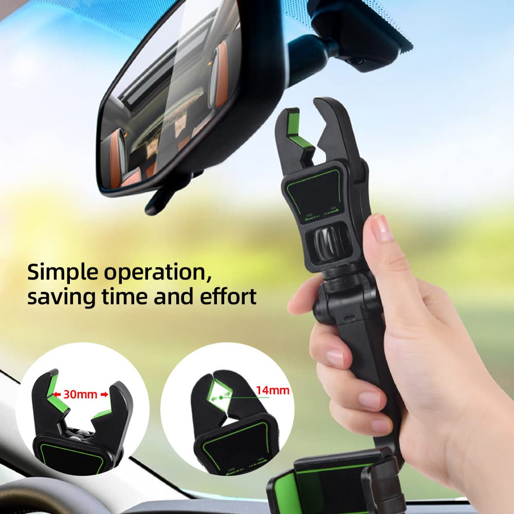 360°Rotatable and Retractable Car Phone Holder Get a Free Car Dent Remover worth rs 599