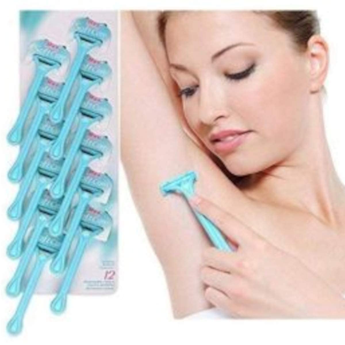 Soft Care Women's Disposable Shaving Razor (Pack Of 12)