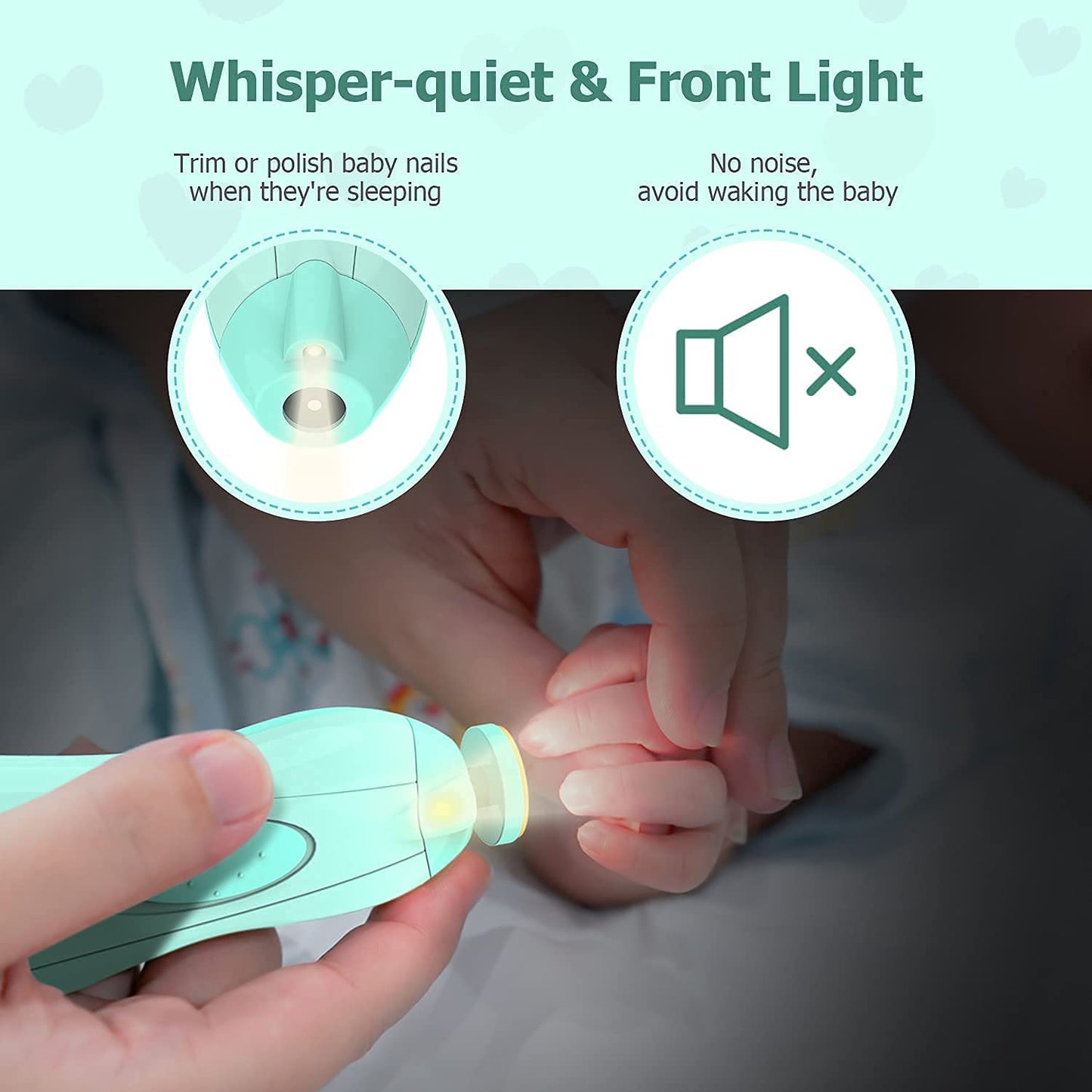 Trendeasy ™️ New Baby Nail Trimmer Electric