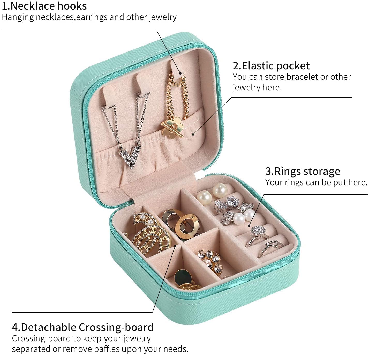 SQUARE Small Jewelry Box,