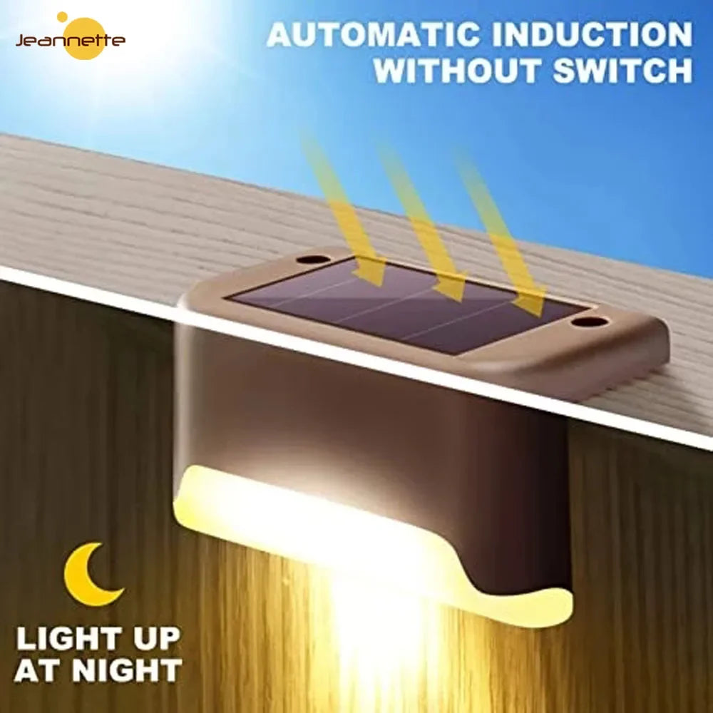 Solar Boundary Lights | Stair Deck Solar Light (Pack of 4/8)