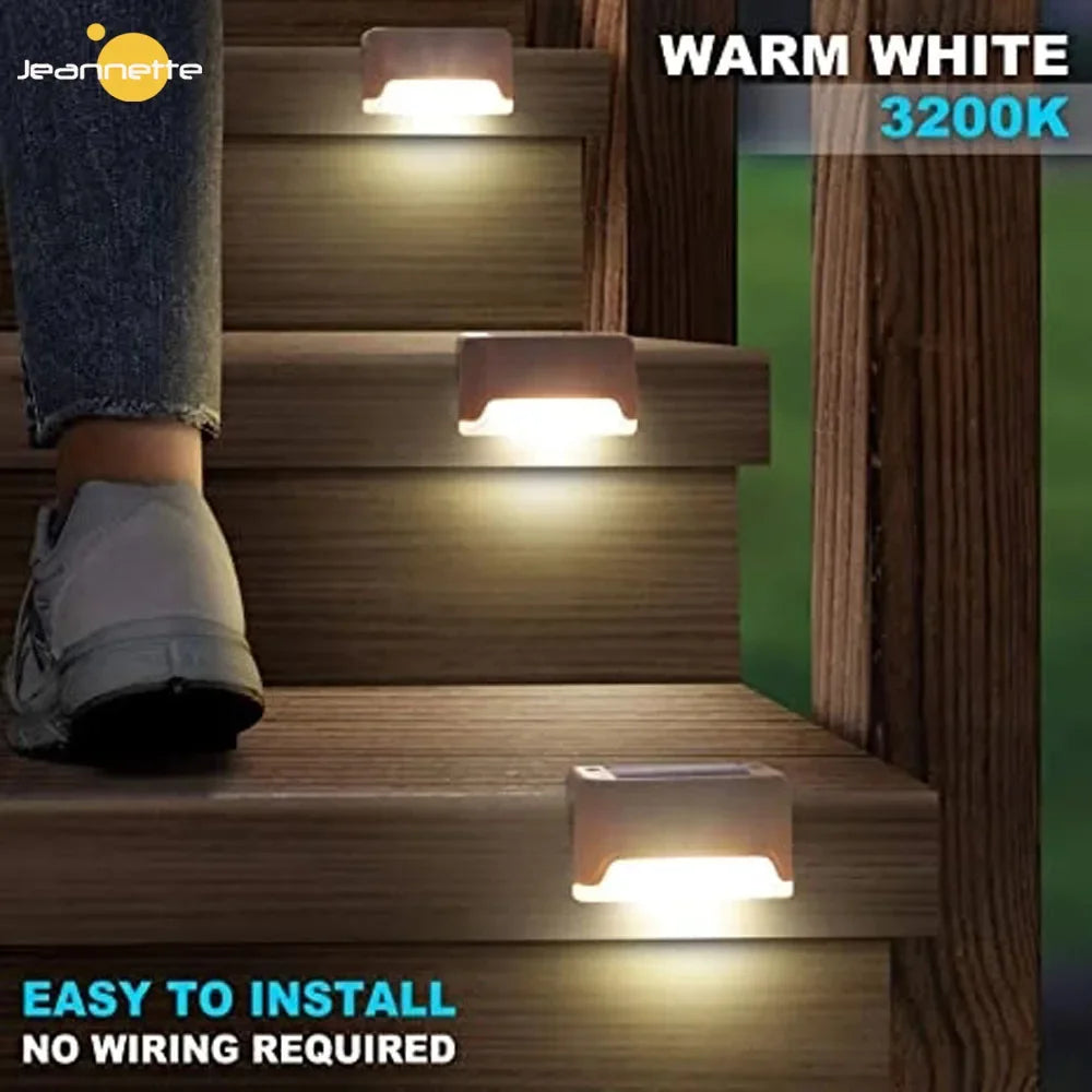 Solar Boundary Lights | Stair Deck Solar Light (Pack of 4/8)